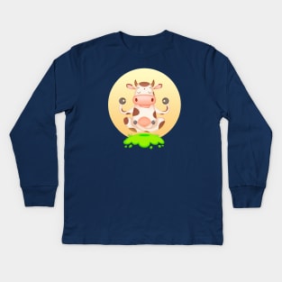 HOLY COW - Kids Long Sleeve T-Shirt